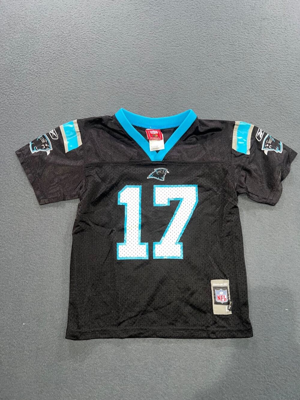 Jake Delhomme #17 Carolina Panthers Reebok Youth Medium 7 YRS Jersey A009594